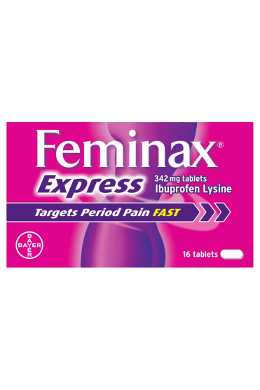 Feminax Express 16 Tablets