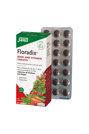 Floradix Iron and Vitamin Tablets 84 Pack