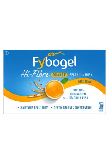 Fybogel Hi-Fibre Orange 3.5g effervescent granules sachets 30