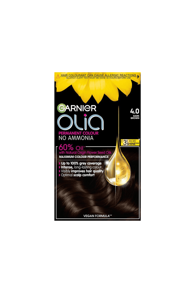 Garnier  Olia 4.0 Dark Brown Permanent Hair Dye