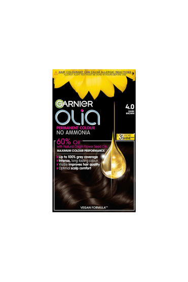Garnier Garnier Olia 4.0 Dark Brown Permanent Hair Dye