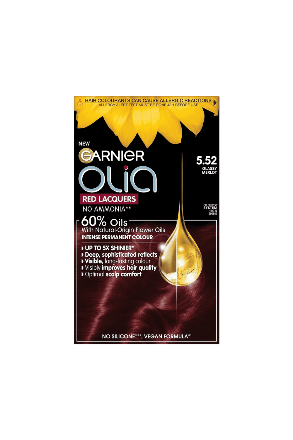 Garnier Olia 5.52 Glassy Merlot | Hair Colours | Allcures