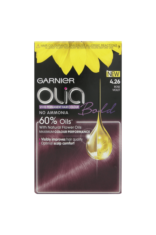 Garnier  Olia Vivid Permanent Hair Colour - Rose Violet 4.26