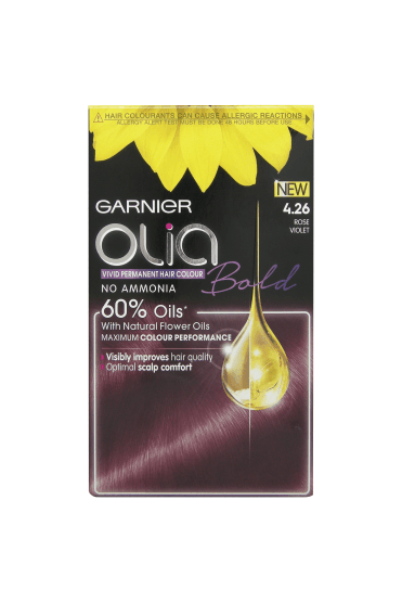 Garnier Garnier Olia Vivid Permanent Hair Colour - Rose Violet 4.26