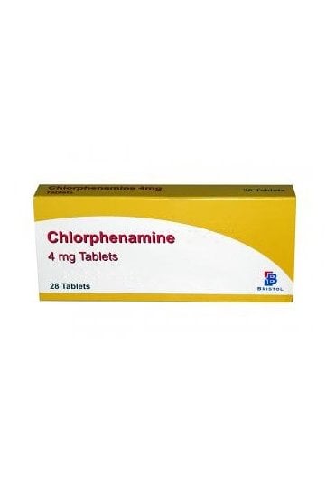 Generics Chlorpheniramine Tab 4MG (brands may vary)