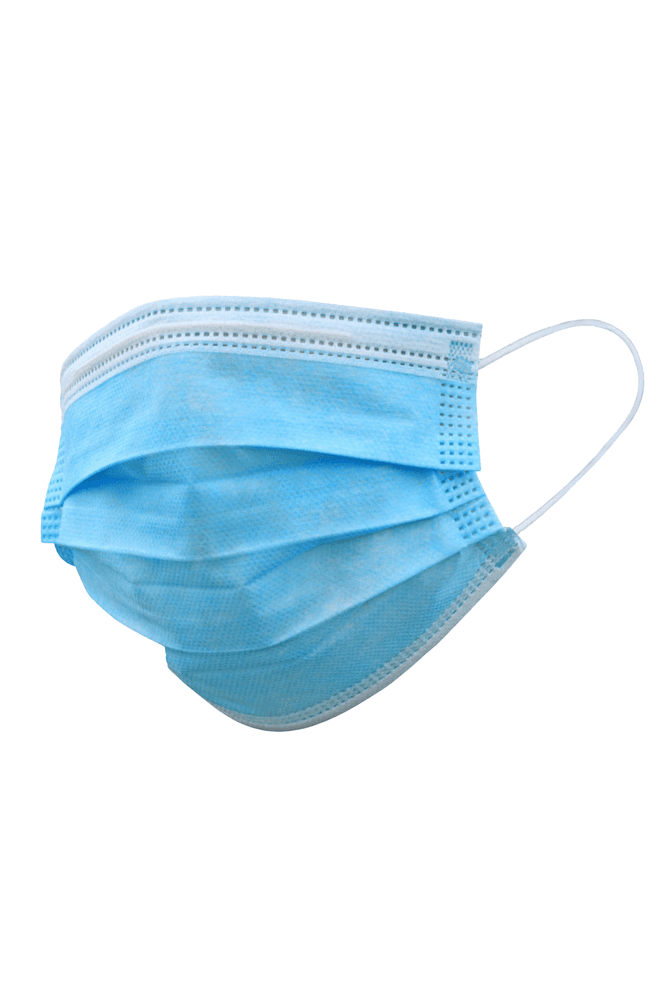 Generics Disposable Face mask 3 ply  - pack of 50 - Blue