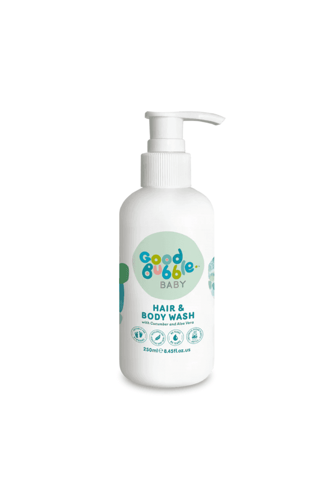 Good Bubble Baby Hair & Body Wash with Cucumber & Aloe Vera 250ml