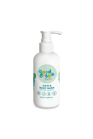 Baby Hair & Body Wash with Cucumber & Aloe Vera 250ml