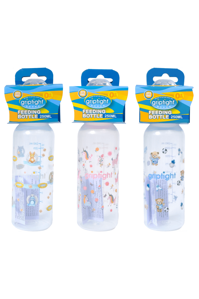 Griptight  250ml BPA Free Bottle (Colours may vary)