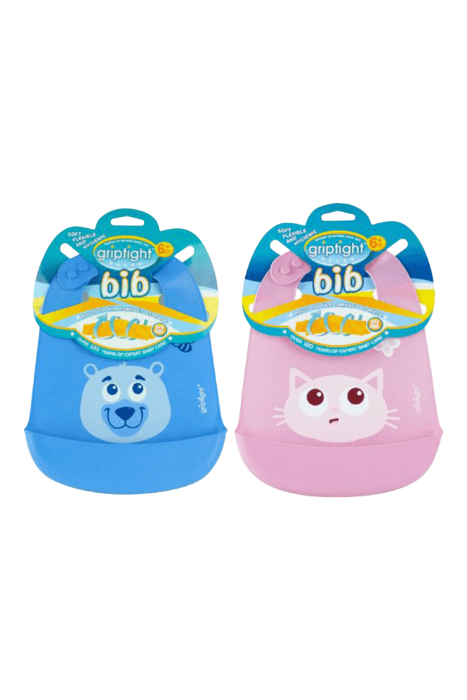 Griptight  Silicone Catch All Bib (Colours may vary)
