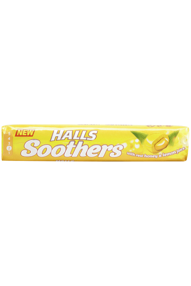 Halls  Soothers Honey & Lemon 45g