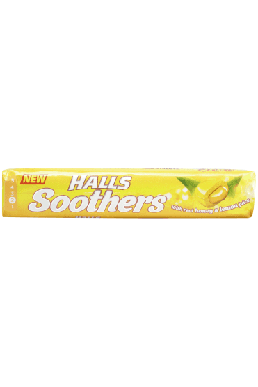 Halls Soothers Honey & Lemon 45g
