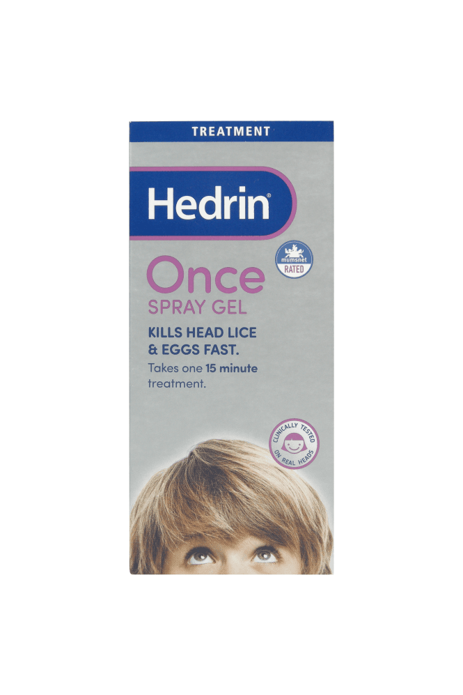 Hedrin  Once Spray Gel 100ml