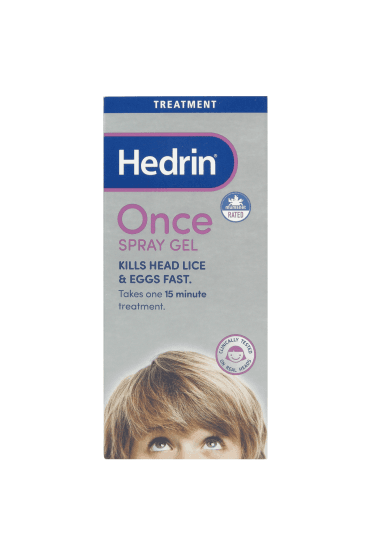 Hedrin Once Spray Gel 100ml