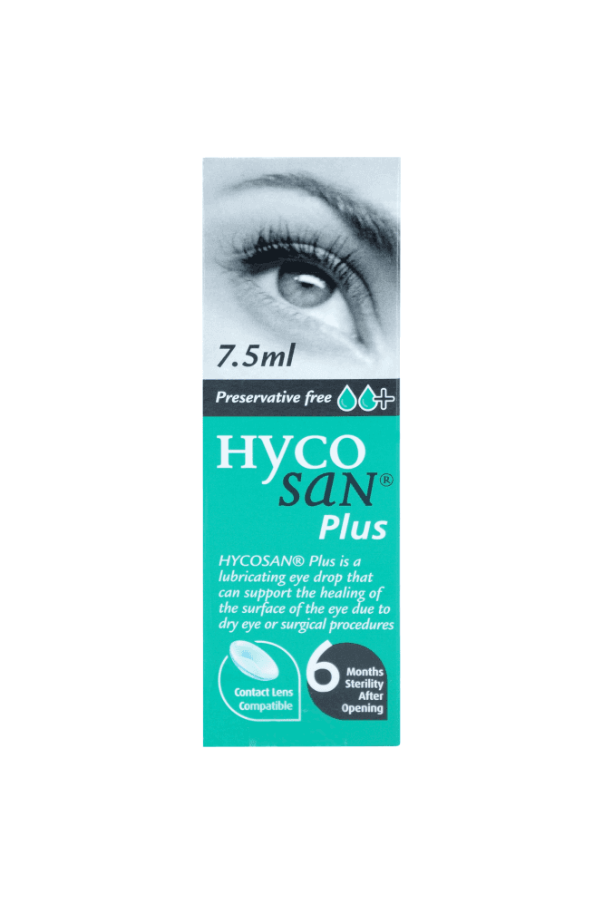 Hycosan  Plus Preservative-Free Lubricating Eye Drops 7.5ml