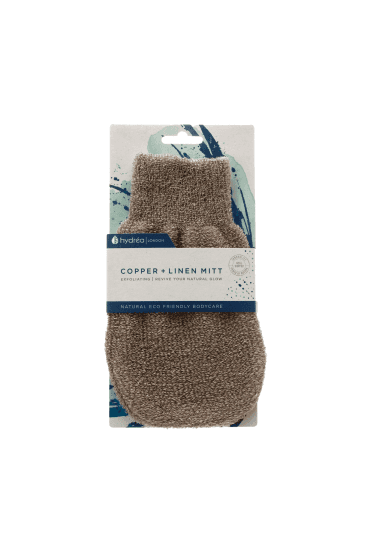 Hydrea London - Copper + Linen Spa Mitt