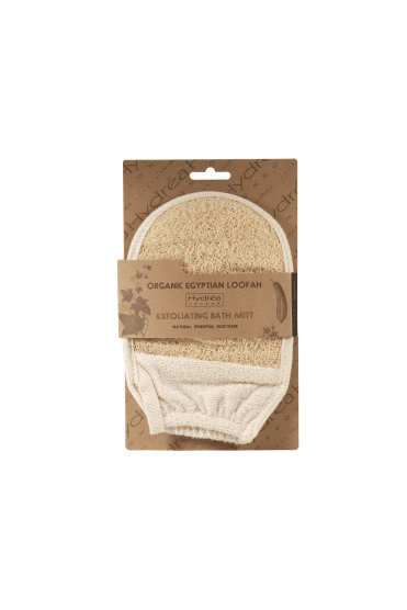 Hydrea London - Organic Egyptian Loofah Exfoliating Bath Mitt