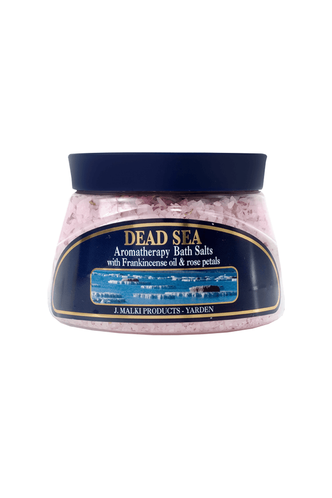 J.Malki  - Dead Sea Aromatherapy Bath Salts With Frankincense Oil 500ml