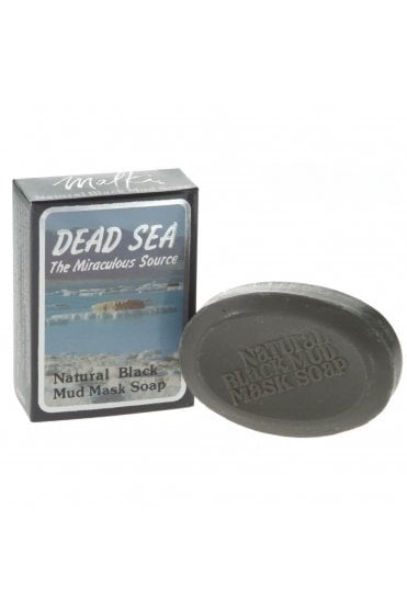 J.Malki Dead Sea Black mud mask soap - 90g