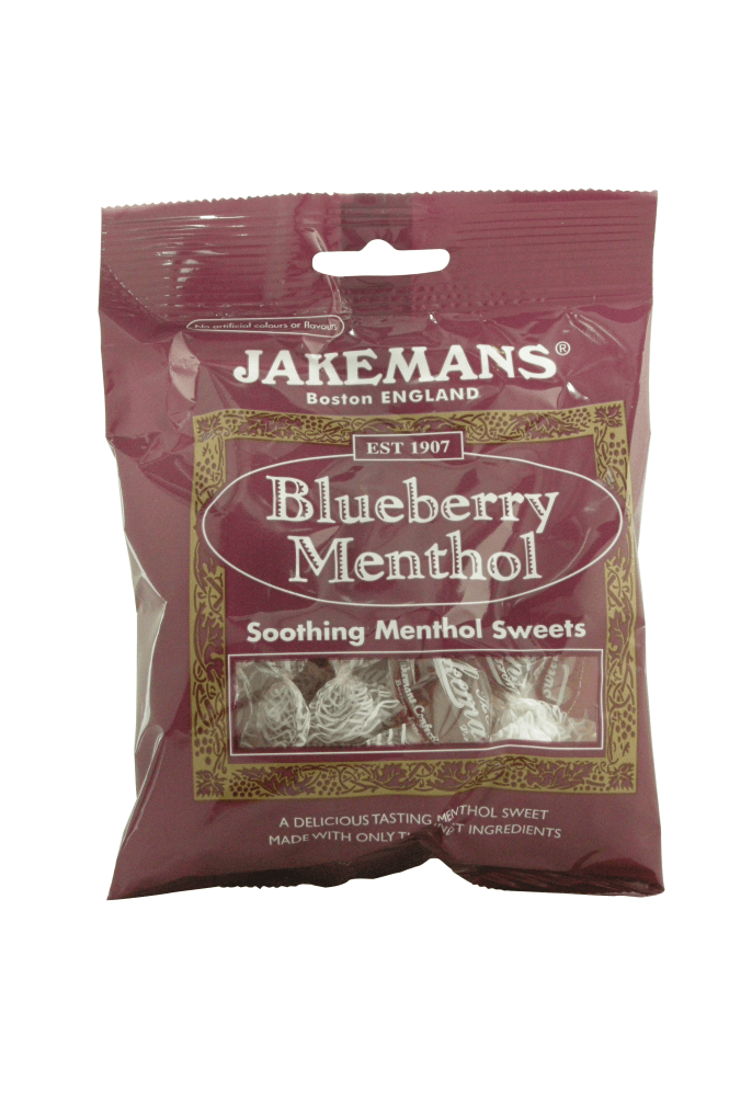 Jakemans  Blueberry Menthol Lozenges 100g