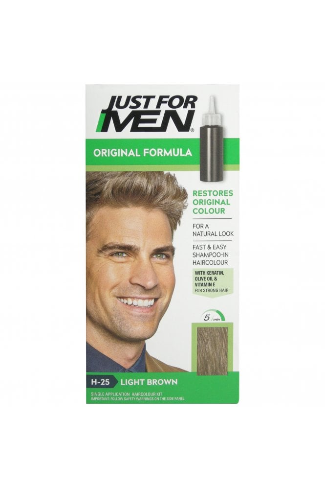 Just For Men  H25 Light Brown Hair Colour
