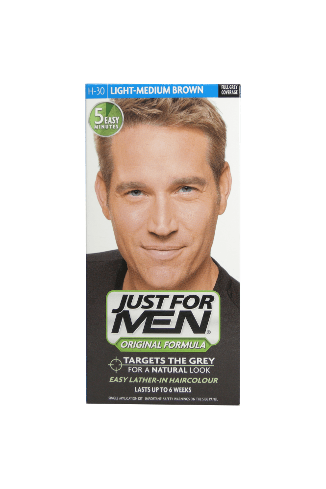 Just For Men  H30 Light Medium Brown Hair Colour
