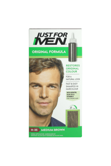 Just For Men H35 Medium Brown Hair Colour