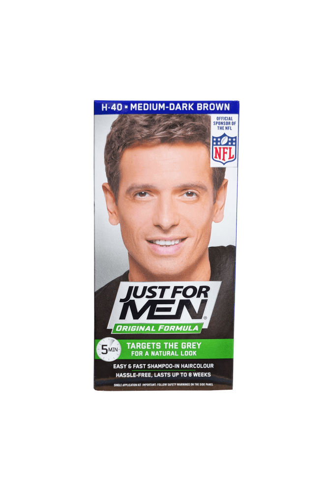 Just For Men  H40 Medium Dark Brown Hair Colour