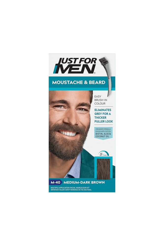 Just For Men  M40 Medium Dark Brown Beard Dye