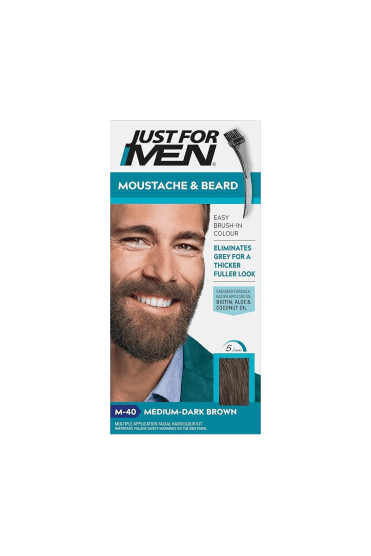 Just For Men M40 Medium Dark Brown Beard Dye