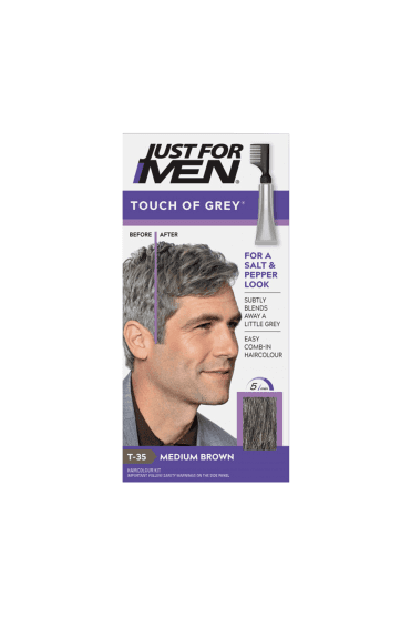 Just For Men T35 Touch of Grey Medium Brown