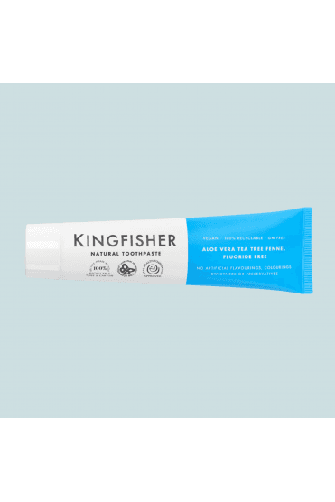 Kingfisher Aloe Vera Tea Tree Fennel Fluoride Free Toothpaste 100ml