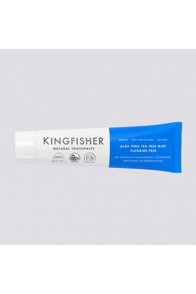 Kingfisher  Aloe Vera Tea Tree Mint Fluoride Free Toothpaste 100ml