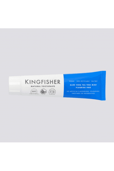 Kingfisher Aloe Vera Tea Tree Mint Fluoride Free Toothpaste 100ml