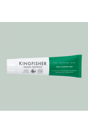 Kingfisher Mint Toothpaste Flouride Free 100ml