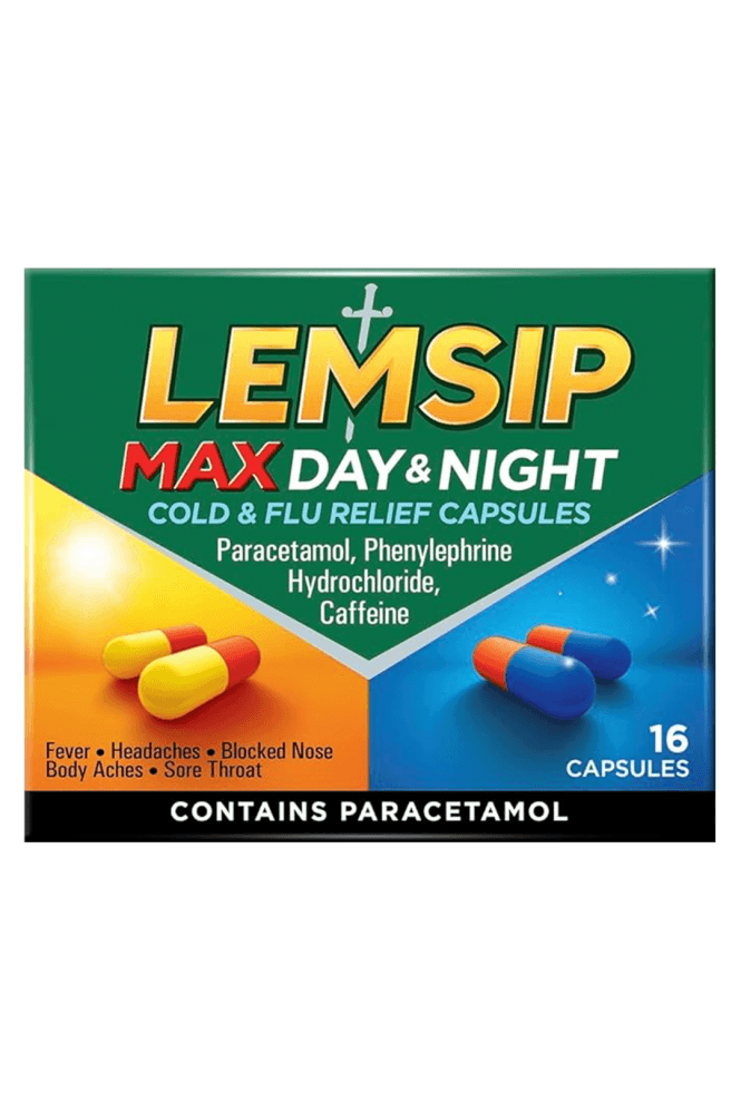 Lemsip  Max Day & Night Cold Relief 16 Capsules