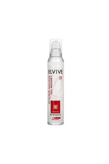 L'Oreal L'Oreal Elvive Styliste Mousse Full Restore 5 48h Hold 200ml