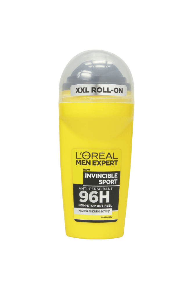 L'Oreal  Men Expert Antiperspirant XXL Roll On Invincible Sport 96H 50ml