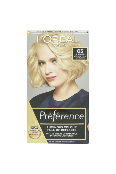 L'Oreal L'Oreal Preference 03 Glasgow Very Very Light Ash Blonde