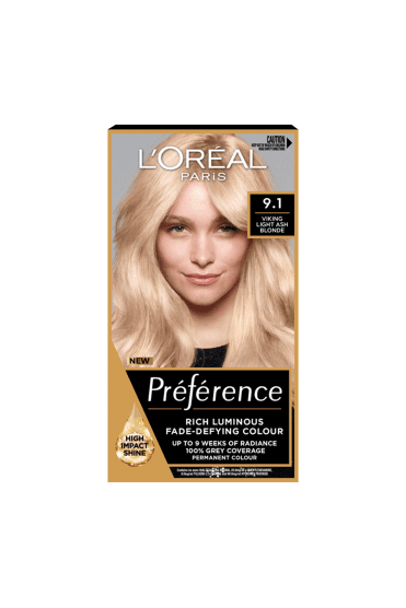 L'Oreal L'Oreal Preference 9.1 Oslo Viking Light Ash Blonde