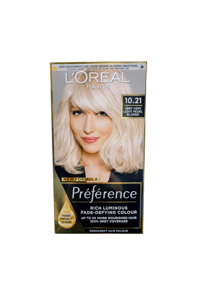 L'Oreal  Recital Preference 10.21 Stockholm Very Light Pearl Blonde