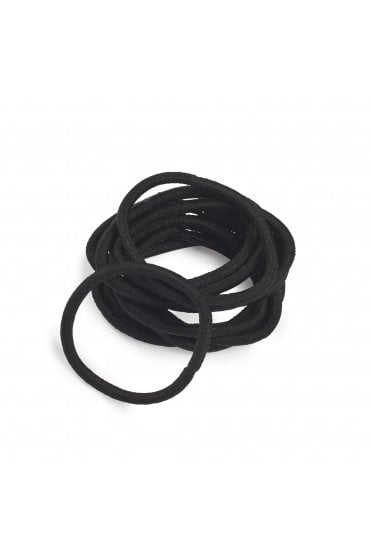 Manicare 12 Hairbands Thick - Black