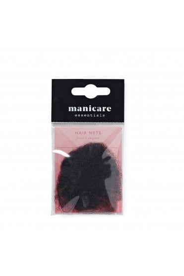 Manicare 3 Hairnets - Black