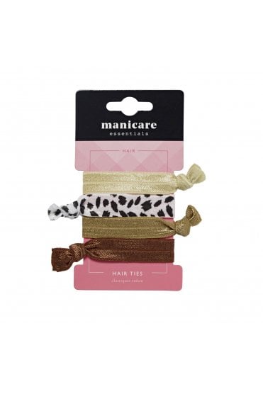 Manicare - 4 HAIR TIES NATURAL