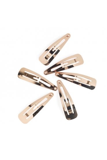 Manicare 6 Snap Clips Gold