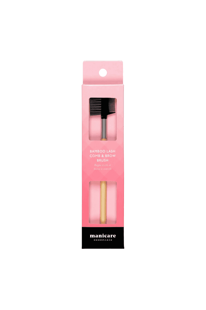 Manicare  Bamboo Lash Comb & Brow Brush