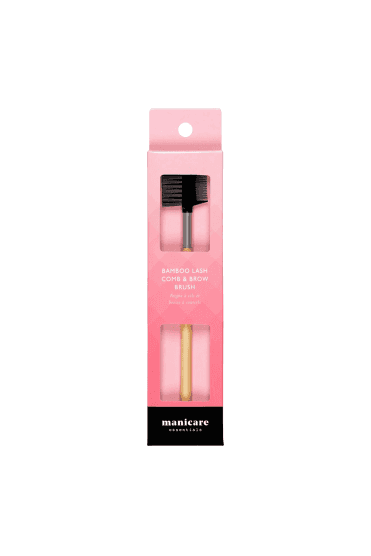 Manicare Bamboo Lash Comb & Brow Brush