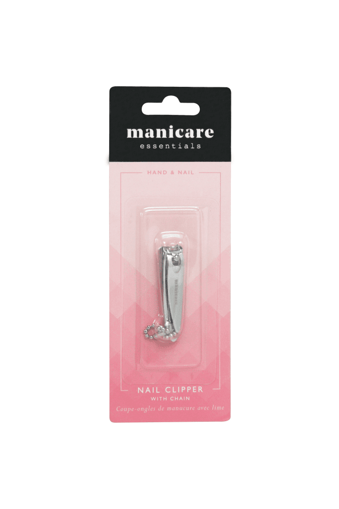 Manicare  Nail Clipper with Chain Hand and Nail File