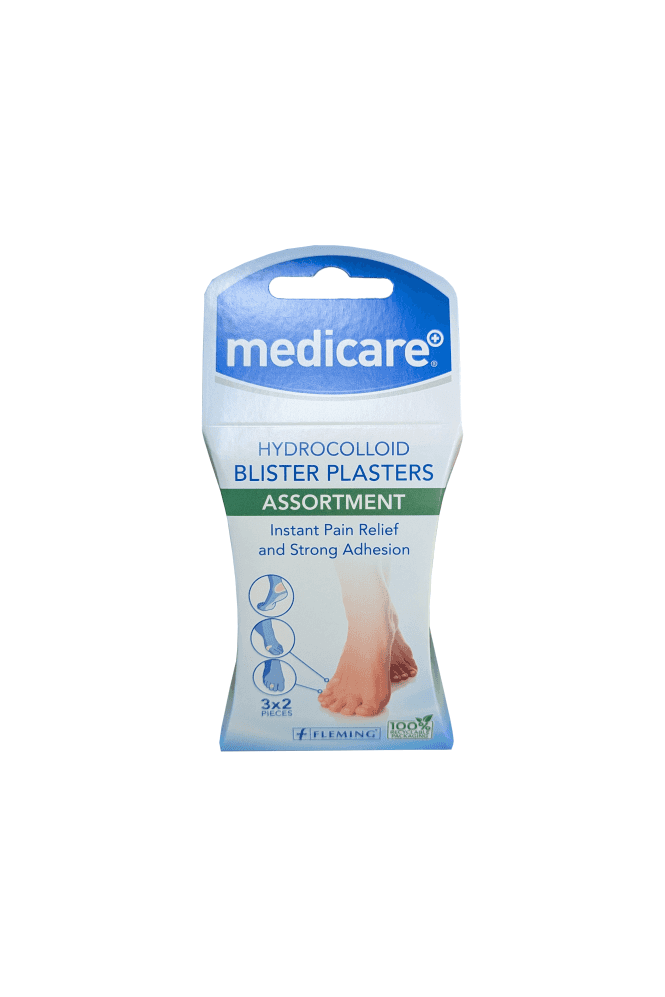 Medicare  Assorted Hydrocolloid Blister Plasters 6s