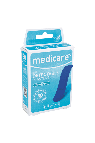 Medicare Blue Detectable Plasters 30's